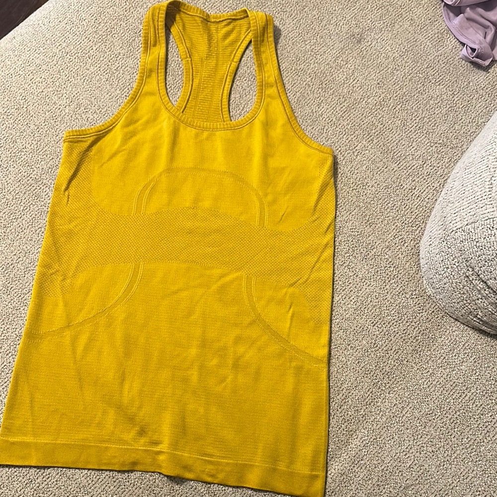 Golden swiftly Racerback Tank Top